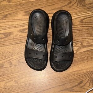 Women’s croc wedges